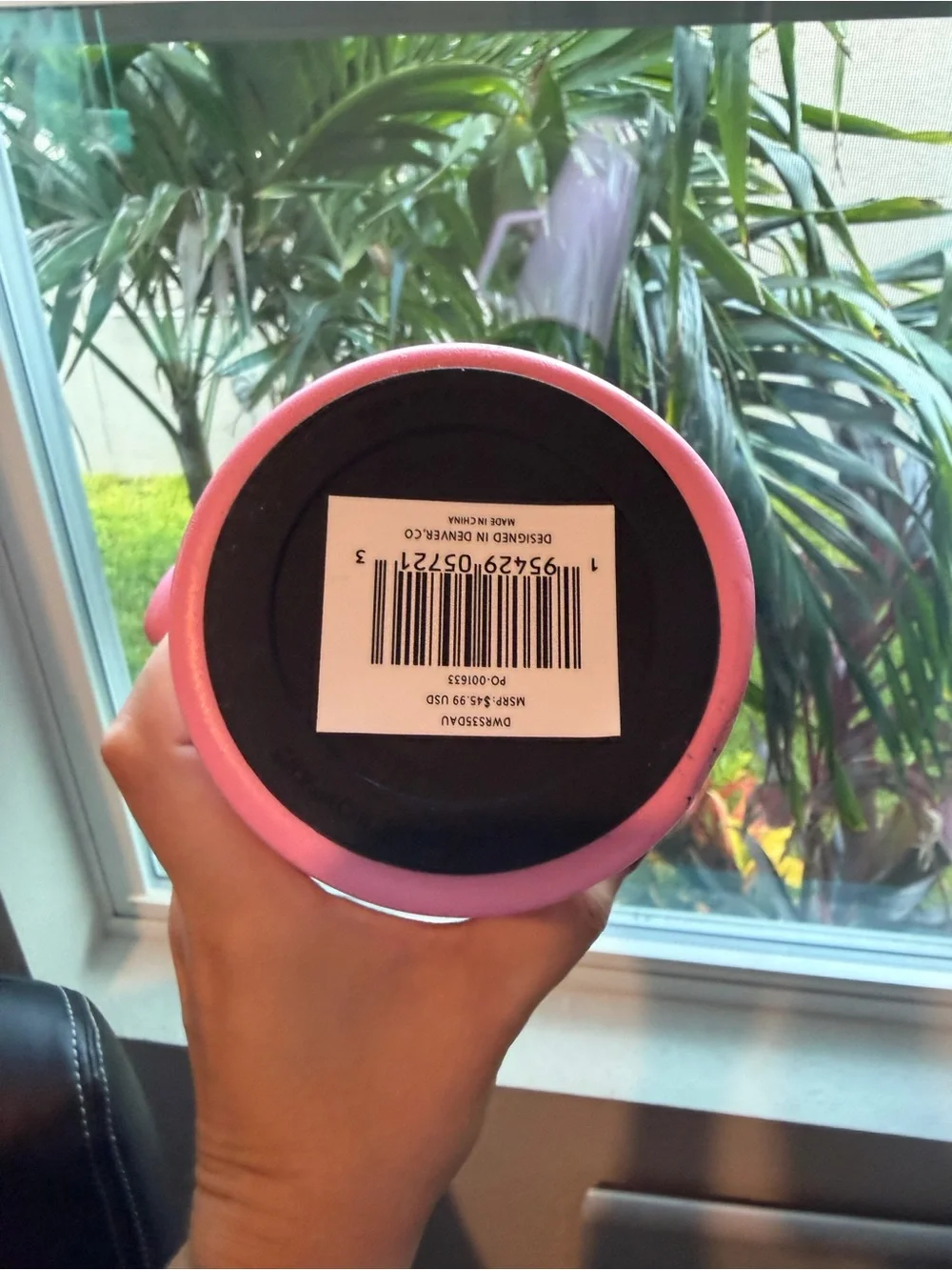 BrüMate Pink Insulated Travel Mug with Handle